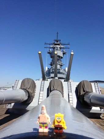 on the USS Iowa